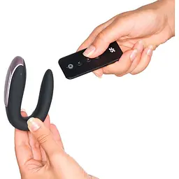 Смарт-вібратор для пар Satisfyer Double Fun Partner Vibrator Black (SO5058) [95355] - мініатюра 10