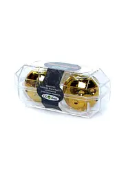 Вагінальні кульки Duo-Balls Gold, 3.5 см, золотий - мініатюра 4