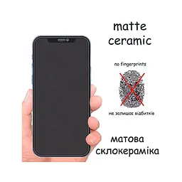 Скло захисне Drobak Apple iPhone 17e Matte Ceramics Anty Spy (151520) - мініатюра 6