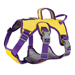 Шлея для собак Derby Pet harness FH107, S Жовтий