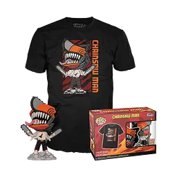 Фігурка Funko Pop Людина-бензопила Денджі з футболкою Chainsaw Man Denji 10 см FP CM TD 1804
