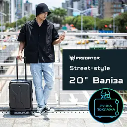 Валіза Acer Predator Street_Sty 20'' Black (GP.BAG11.003) - мініатюра 9
