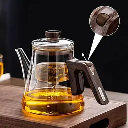 Чайник для заварювання TeaPot D-24C 800ml Transparent - мініатюра 5