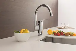 Набор змішувачів Grohe Eurosmart 4 в 1 для ванної та кухні UA123248M3 Хром - мініатюра 7