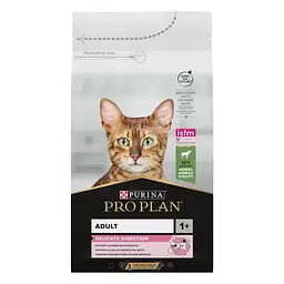 Сухой корм для котов Purina Pro Plan Delicate Adult c ягненком 1.5 кг 12370530