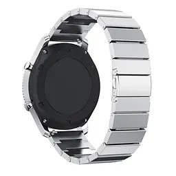 Ремінець для Samsung Gear S3 - срібний ширина кріплення 22мм нержавіюча сталь Watchbands Stainless Steel (WB005METALSILVERS3) - мініатюра 4