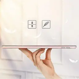 Чохол-книжка BeCover Tri Fold Hard для Apple iPad 10.2 2019/2020/2021 Pink (711127) - мініатюра 3