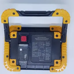 Акумуляторний LED прожектор IP 65 світлодіодний ліхтар COB 4см. з Power Bank - мініатюра 2