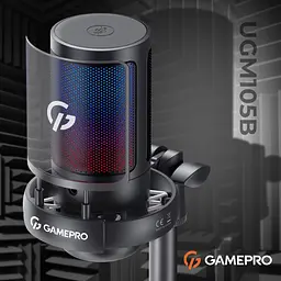 Мікрофон GamePro чорний (UGM105B) - мініатюра 6