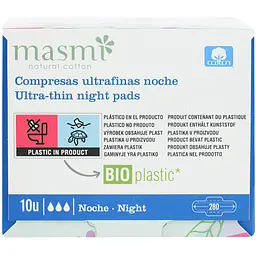 Гігієнічні прокладки Masmi 3 Ultra Night 10 шт. - мініатюра 2