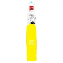 Складна миска Waudog Silicone, 38,5х23х5 см, жовтий (50808) - мініатюра 4
