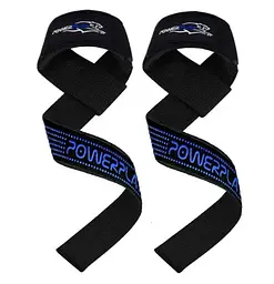 Лямки для тяги PowerPlay 7064 Чорно-Сині (PP_7064_Black/Blue)