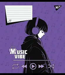 Нотний зошит Yes А5/12 Anime moon music упаковка 25 шт. (767435) - мініатюра 6
