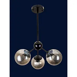 Люстра молекула Levistella 756PL385-3 BK+BK - мініатюра 2