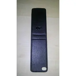 Чохол для iPhone 4 шкіряний чорний матовий - мініатюра 5