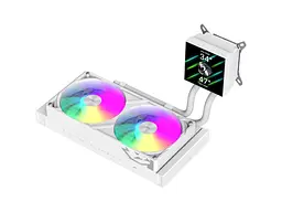 Водяне охолодження Gamemax Glacier 240 White - мініатюра 3