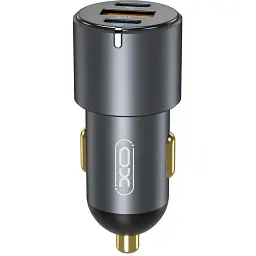 Зарядний пристрій XPRO CC45 PD30W PD+USB30W Shared 60W Metal (37478-01_319) - мініатюра 2
