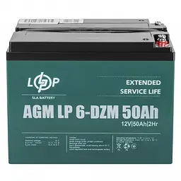 Акумулятор LogicPower LP 6-DZM-50 Ah AGM