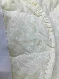 Наматрацник Ecotton 140х200 см захисний з резинкою по кутах бежевий (40-0024 Papyrus) (3661) - мініатюра 4