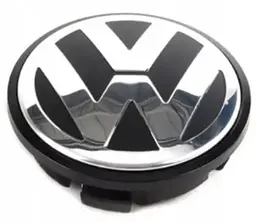 Ковпачки заглушки на литі диски Volkswagen 70 / 58 мм 1 шт - мініатюра 4
