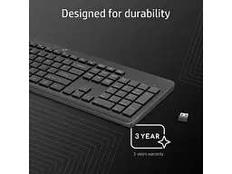 Клавіатура HP 230 WL Black (3L1E7AA) - мініатюра 6
