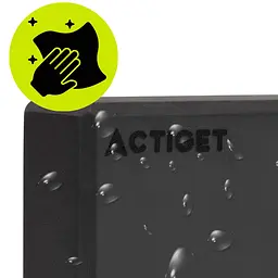 Блок для йоги Actiget EVA 23 x 15 x 7.5 см ACT0058 Black - мініатюра 6