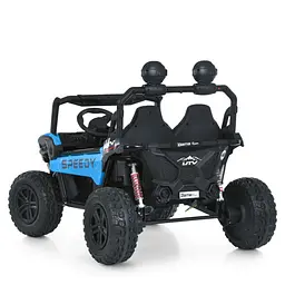 Дитячий електромобіль Bambi Джип M 6205EBLR-4 24V до 60 кг - мініатюра 4