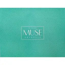 Альбом для акварелі склейка 15 аркушів A4+ Muse Aquarelle Школярик (44) PB-GB-015-037