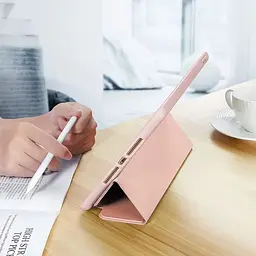 Чохол-книжка BeCover Tri Fold Soft TPU Silicone для Apple iPad 10.2 2019/2020/2021 Pink (708516) - мініатюра 6