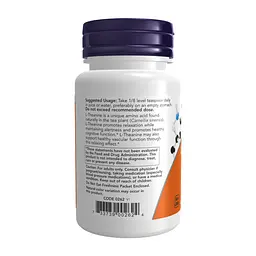 Амінокислота Now L-Theanine Pure Powder 28 г - мініатюра 3