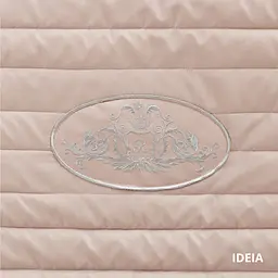 Двостороннє покривало Ideia Royal бежевий та сірий 240 х 220 см (8-34585 сірий/беж) - мініатюра 9