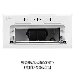Витяжка повновбудована PERFELLI NUOVA 6QWR BIANCO SILENZIO - мініатюра 11