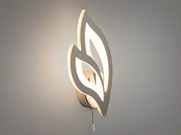 Світильник LED Diasha 8165/1HR, 17W, 3200K-6000K, хром, акрил, для коридору - мініатюра 2