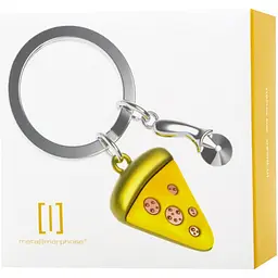 Брелок Metalmorphose Pizza with Pizza Cutter (8000020593043) - мініатюра 4
