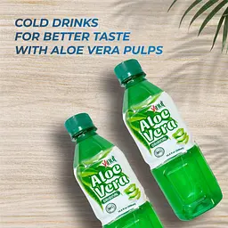 Освіжаючий напій Vinut Pure Aloe Vera Juice Original Flavor with Pulp 500 мл - мініатюра 4