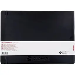 Блокнот для графіки та каліграфії Royal Talens Art Creation Dots у крапку 30х21см 80г/м2 80л чорний - мініатюра 2