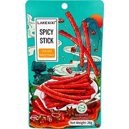 Снек Латяо Гострий Hot&Spicy Lakexixi 26г