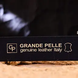 Ідеальний ремінь для чоловіків із натуральної шкіри Grande Pelle 21470 синій 120 см - мініатюра 9