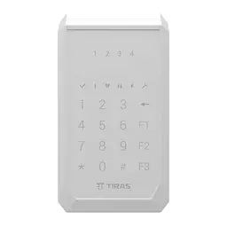 Клавіатура Tiras K-PAD4 White на 4 індикатори зон (21-00025) - мініатюра 4