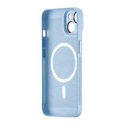 Чохол Perfomed with MagSafe Protected Camera iPhone 14 Light Blue - мініатюра 3