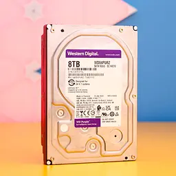 Жорсткий диск 3.5` WD Purple 8TB SATA 256MB (WD85PURZ) Б/У [171904]