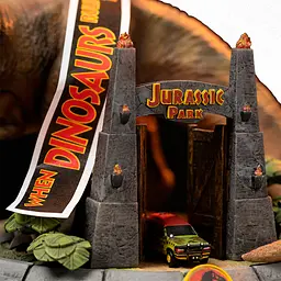 Фігурка Jurassic Park T-Rex Deluxe (Парк Юрського періоду) 14,8 см - мініатюра 7