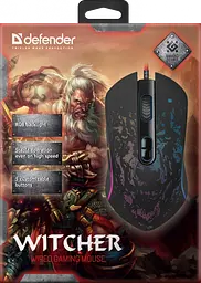 Миша Defender Witcher GM-990 RGB Black [52990] [69169] - мініатюра 4
