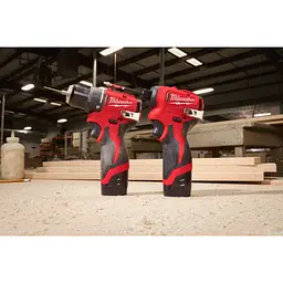 Шуруповерт ударний акумуляторний безщітковий 1/4'' HEX MILWAUKEE, M12 BLIDRC-0, 124Нм (каркас) - мініатюра 4