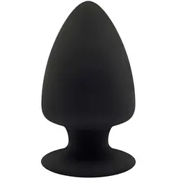 Анальна пробка SilexD (Model 1 size S) двошаровий силікон + Silexpan діаметр 5 см