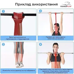 Фітнес гумка (PP-4115) PowerPlay 14х23 кг fit0007536 - мініатюра 8
