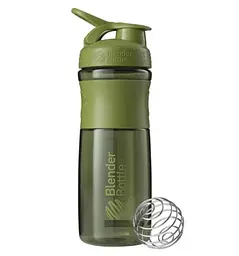 Шейкер спортивний BlenderBottle SportMixer Flip 28oz/820 мл Moss Green (SM 28oz Moss Green) - мініатюра 1