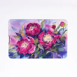 Діатомітовий килимок Peony 58×38 см прямокутний Yiwu HP-42-95