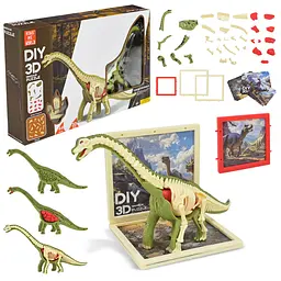 Збірний 3D-пазл анатомічна модель динозавра Dinosaur puzzle (310B-3)