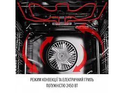 Духовка електрична Perfelli PERLA 6D10I NERO - мініатюра 11